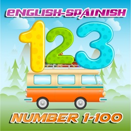 Learn English to Spanish Number 1 to 100 Free : Education for Preschool