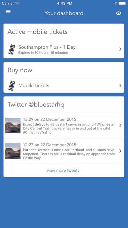 Bluestar bus