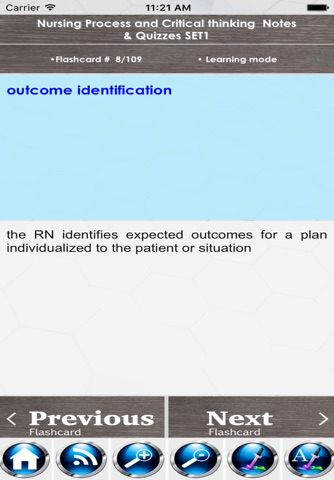 Nursing Process and Critical thinking : 5600 Flashcards Q&A screenshot 4