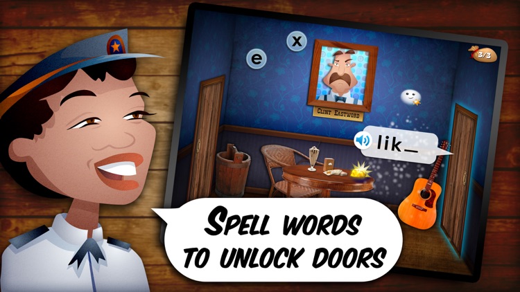 Mystery Word Town - Sight Word Spelling