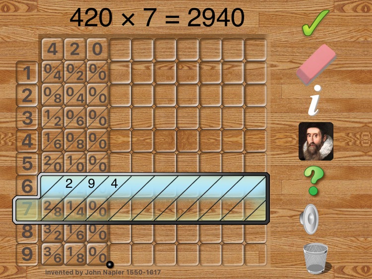 Napier's Bones Simulation screenshot-3