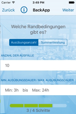 RWE BackApp screenshot 3