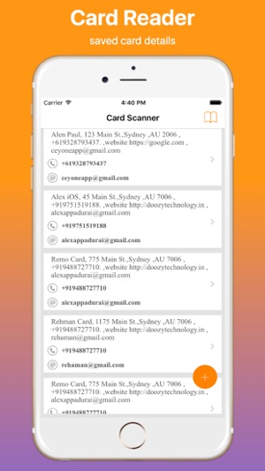 Business Card Reader Professional(圖1)-速報App