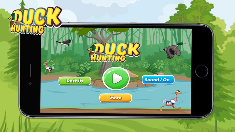 Duck Hunting 2D - Hunt Waterfowls in The Forest to Become The Best Duck Hunter screenshot-0