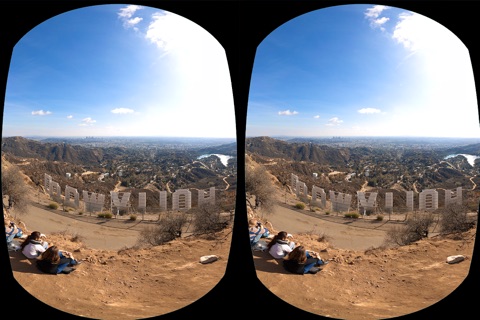 VR Virtual Reality Trip To Hollywood Sign screenshot 3