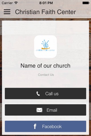 Christian Faith Center - NC screenshot 2