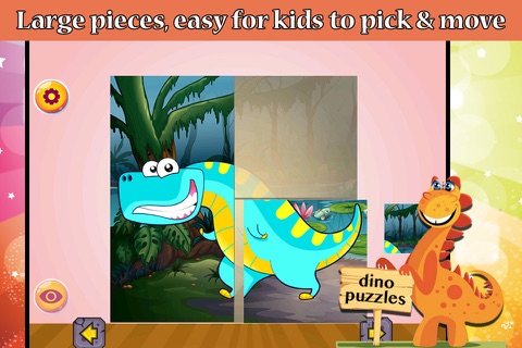 Dinosaurs Jigsaw Puzzle Games For Kids screenshot 4