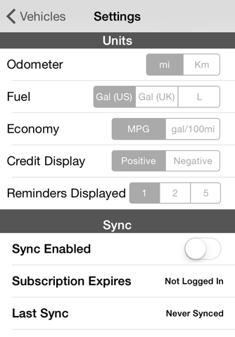 CarTune Free - Vehicle Maintenance and Gas Mileage Tracker screenshot 3