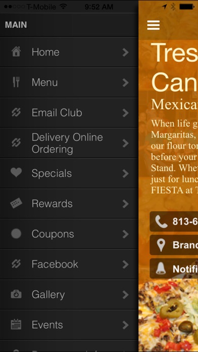 How to cancel & delete Tres Amigos Cantina from iphone & ipad 2