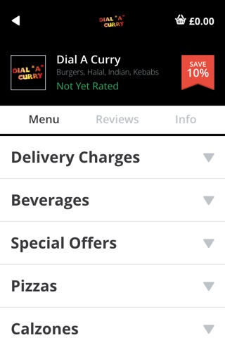 Dial A Curry screenshot 3