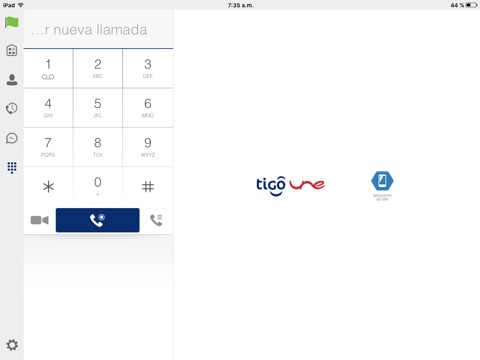 TigoUne Phone para iPad screenshot 3
