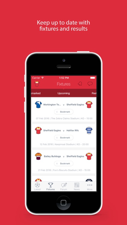 Fan App for Sheffield Eagles