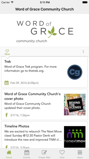 Word of Grace Community Church(圖2)-速報App