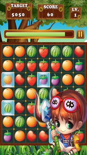 Fruit Link Bar - Puzzle Game Line Match