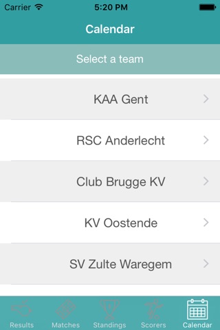 InfoLeague - Belgian League screenshot 3