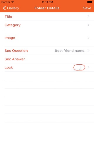 Gallery Lock screenshot 4