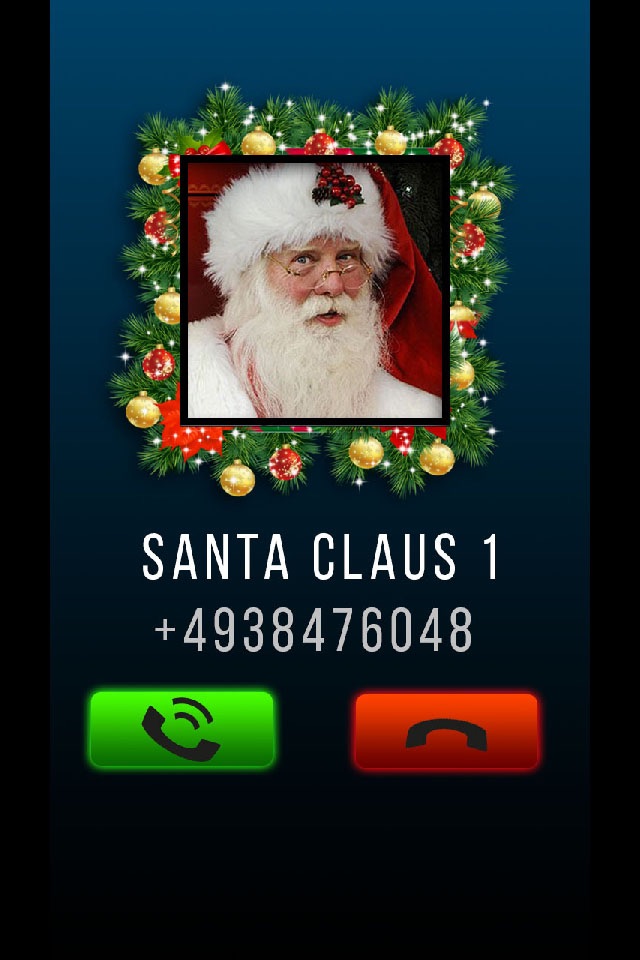 Fake Call Santa Joke screenshot 2