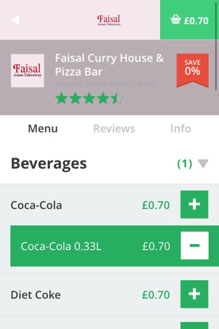 Faisal Curry House & Pizza Bar screenshot 3