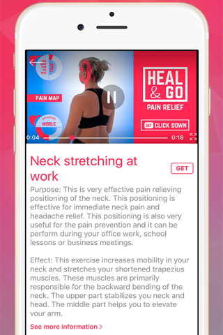 Heal&Go: pain relief technique screenshot 4
