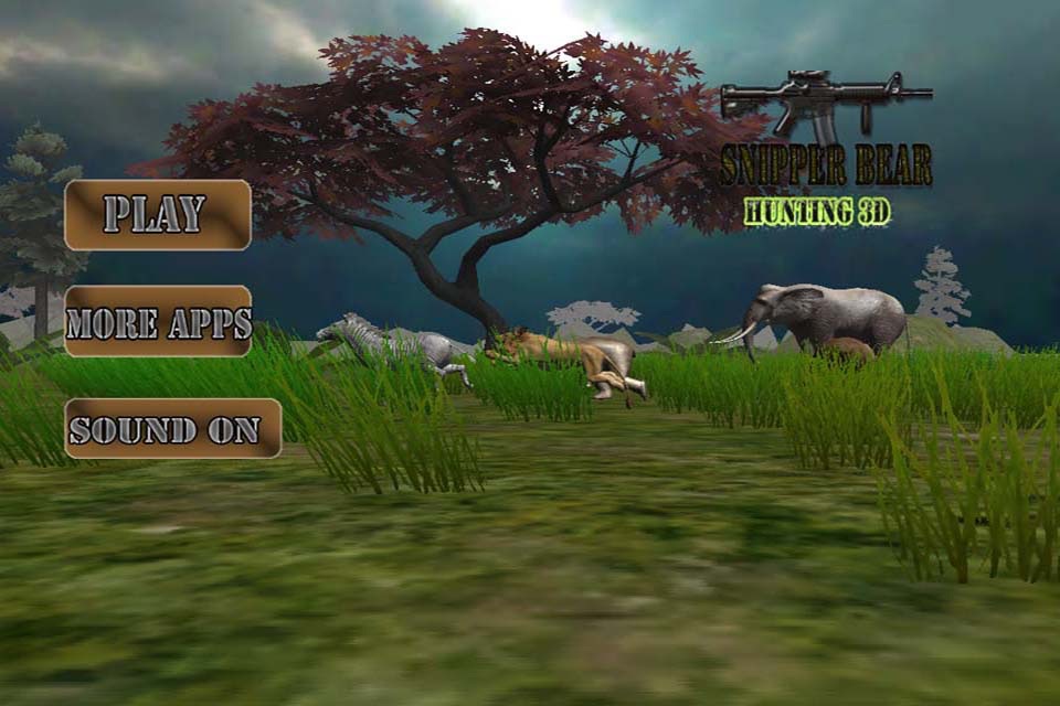 Sniper Bear Hunting 3D screenshot 3