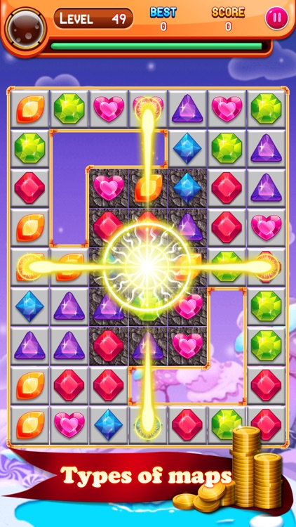 Jewels Star Crush screenshot-3