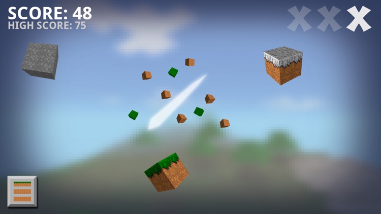 Ninja Craft Free - Slash The Flying Blocks To Find Gems In this Fun Game For Kids And Adults
