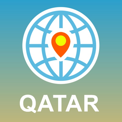 Qatar Map - Offline Map, POI, GPS, Directions icon