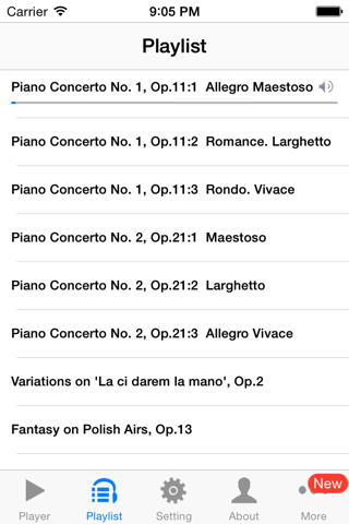 Chopin Piano Concerto screenshot 2