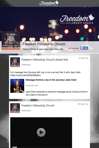Freedom Fellowship Church screenshot 2