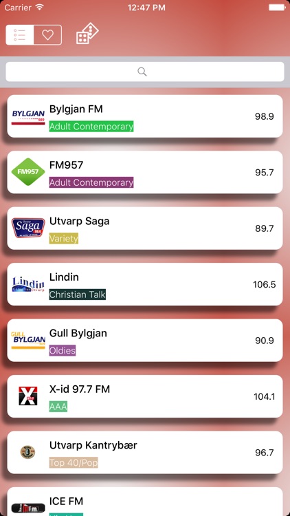 Iceland Radio Live Player (Ísland,Icelandic)