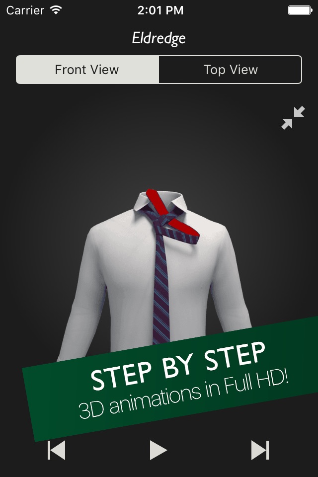 Perfect Tie - How to Tie a Tie screenshot 2