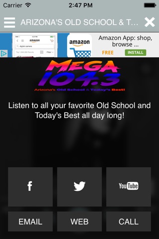 Mega 104.3 screenshot 3