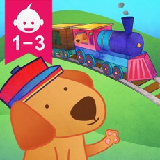 Activities of Animal Train for Toddlers