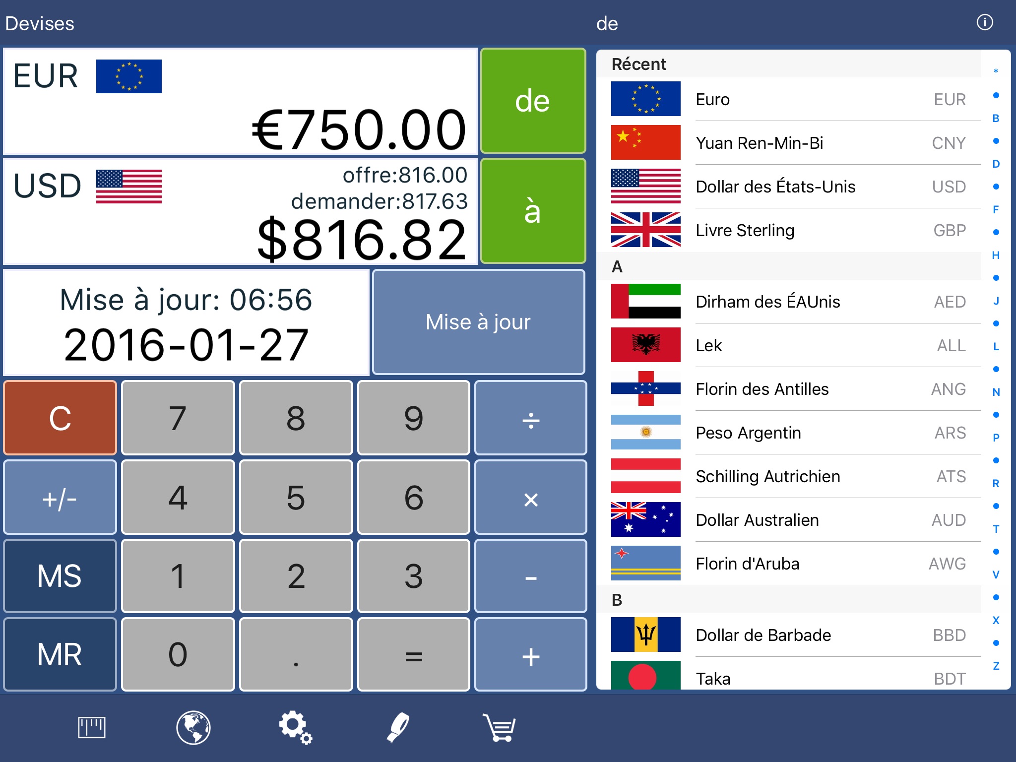 Converter Pro HD - Unit & Currency Conversion Calculator screenshot 2