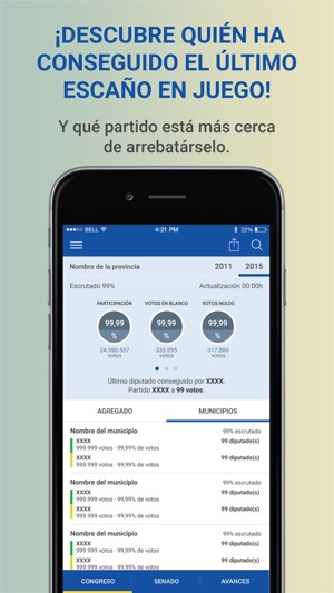 Elecciones Generales 2015(圖3)-速報App