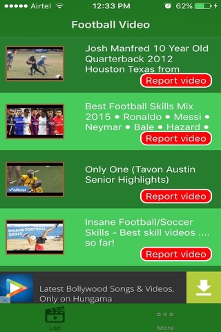 Football Video - Free screenshot 2