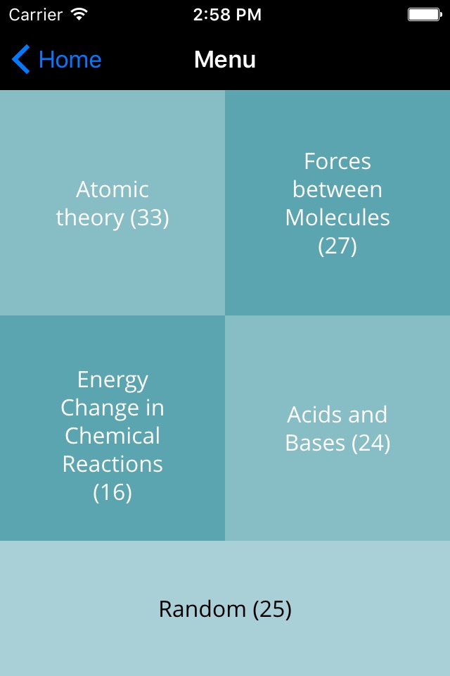 ChemQuest Chemistry Quiz screenshot 2