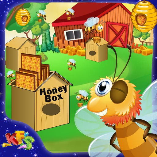 Bee Honey Farming – Little farmers feed & take care of the bees in the farm iOS App