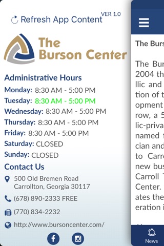 The Burson Center screenshot 4