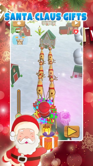 Santa Claus Gifts - free 3D Christmas game(圖2)-速報App