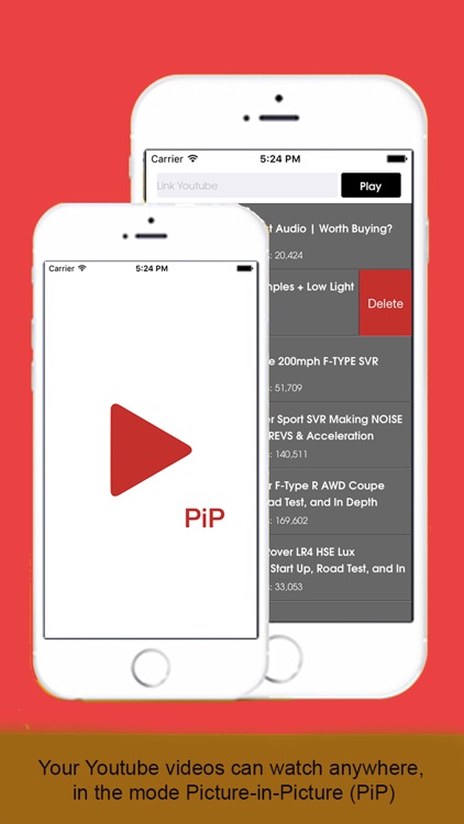 PiP Music Player for Youtube - play video or listen music when off screen