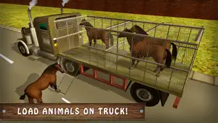 Screenshot 2 simulador de camión transportador de caballos salvajes 2016 iphone