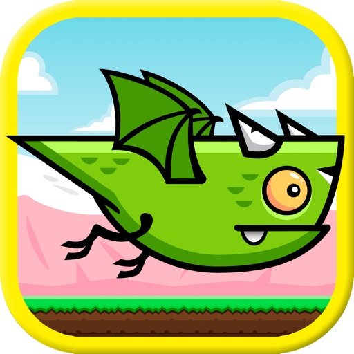 Flappy Tori - A Flying Dragon Adventure Icon