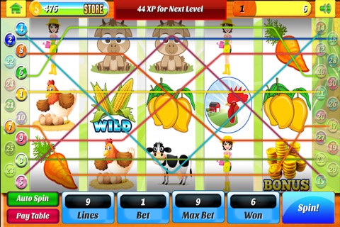 Lucky Win Farm Slot Machines Games - New Online Vegas Casino Jackpot  with Free Big Win Bonus screenshot 2