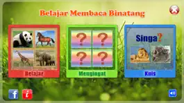 Game screenshot Belajar Membaca Binatang mod apk