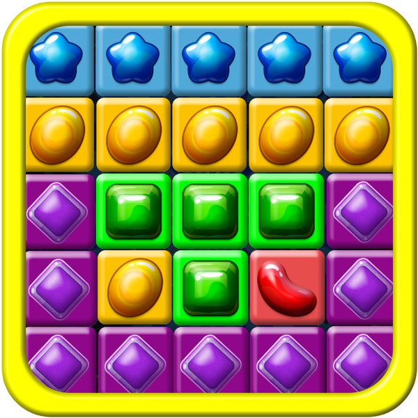 CANDY BLAZE PUZZLE LEGEND - JEWEL BLOCK LAUNCHER AND TORRID BRICK