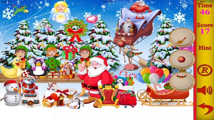 Hidden Objects Of Merry Christmas