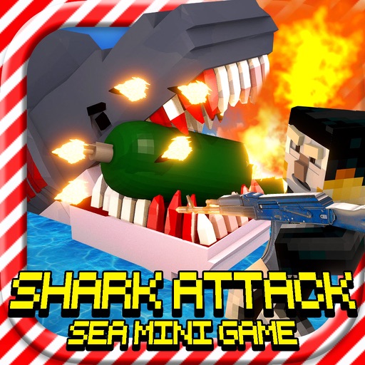 SHARK ATTACK - SEA SURVIVAL Mini Game iOS App
