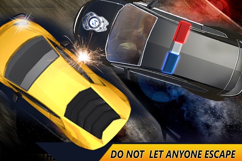 Police Car Chase 3d:  Prisoner escape & chase in real crime city screenshot 2