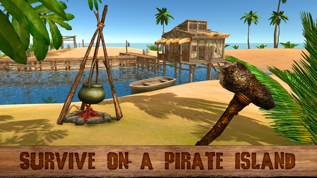 Pirate Island Survival Simulator 3D Full(圖1)-速報App